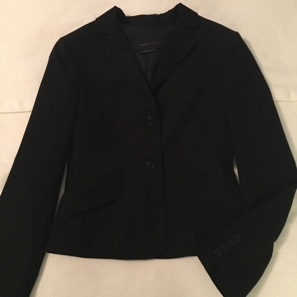BCBG Black Suit Jacket — barely worn/like new